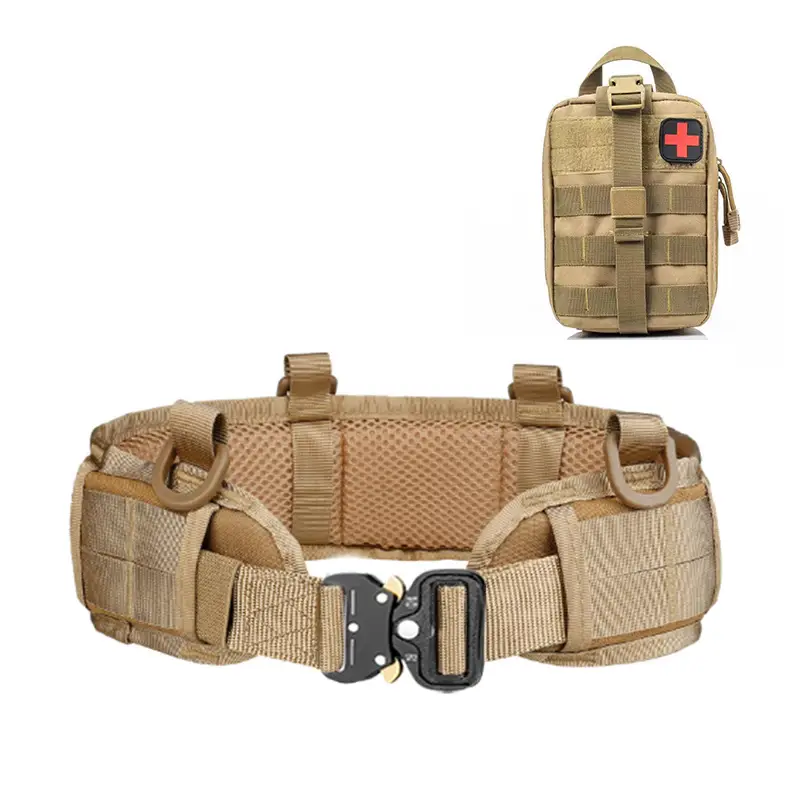 Tactical Multi-Use Belt with Carabiner and Waist Seal