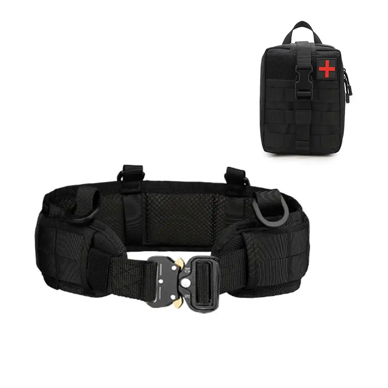 Tactical Multi-Use Belt with Carabiner and Waist Seal