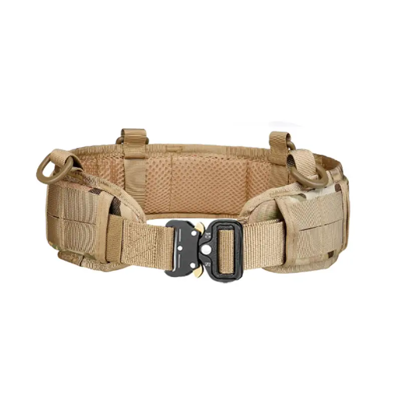 Tactical Multi-Use Belt with Carabiner and Waist Seal