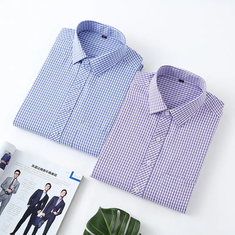 Men's Purple Striped Long Sleeve Shirt 2025 - Image 9