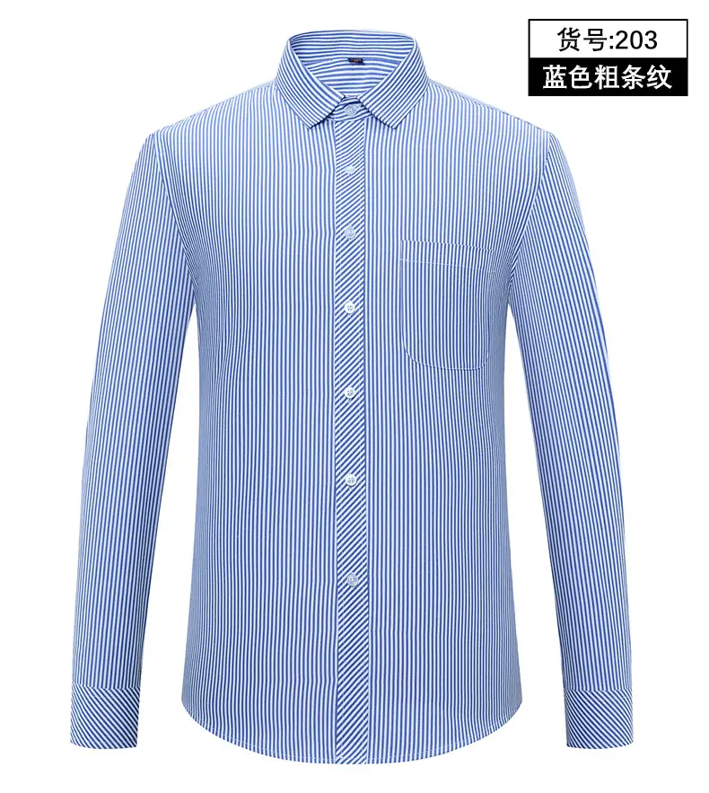 Men's Purple Striped Long Sleeve Shirt 2025 — feature 14