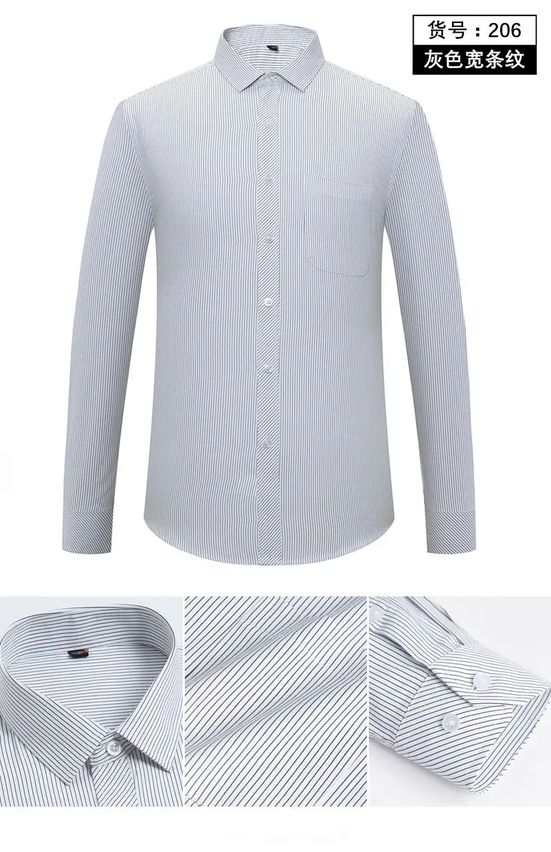 Men's Purple Striped Long Sleeve Shirt 2025 — feature 16
