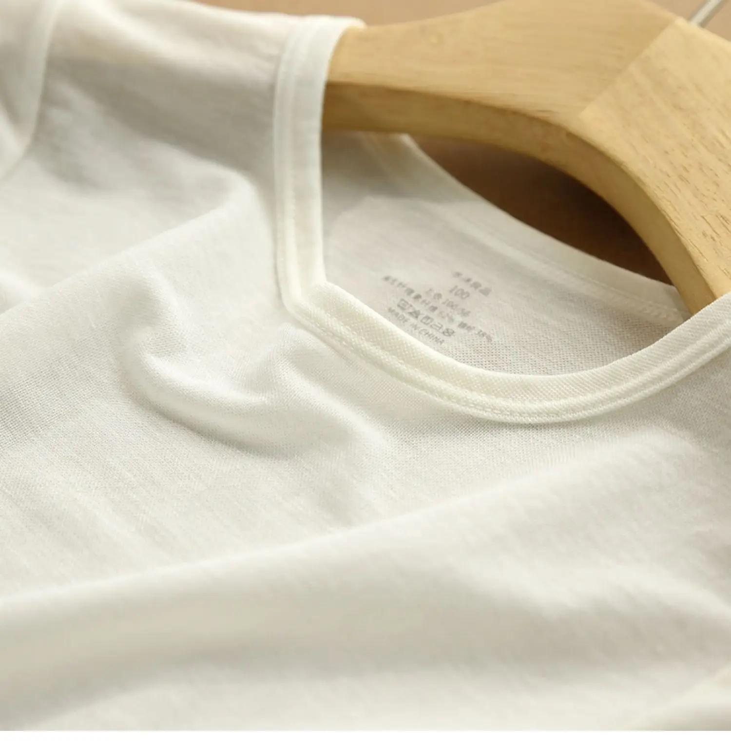 Men Women Beige Cotton T-Shirt Summer Wear — feature 41