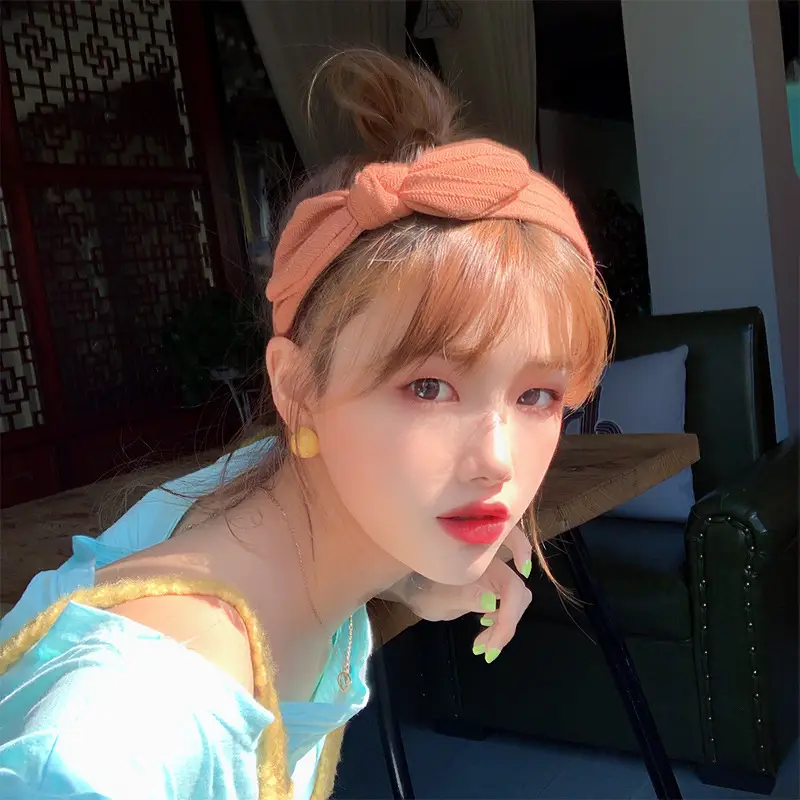 Korean Style Bow Headband with Toothed Anti-Slip Design — feature 7