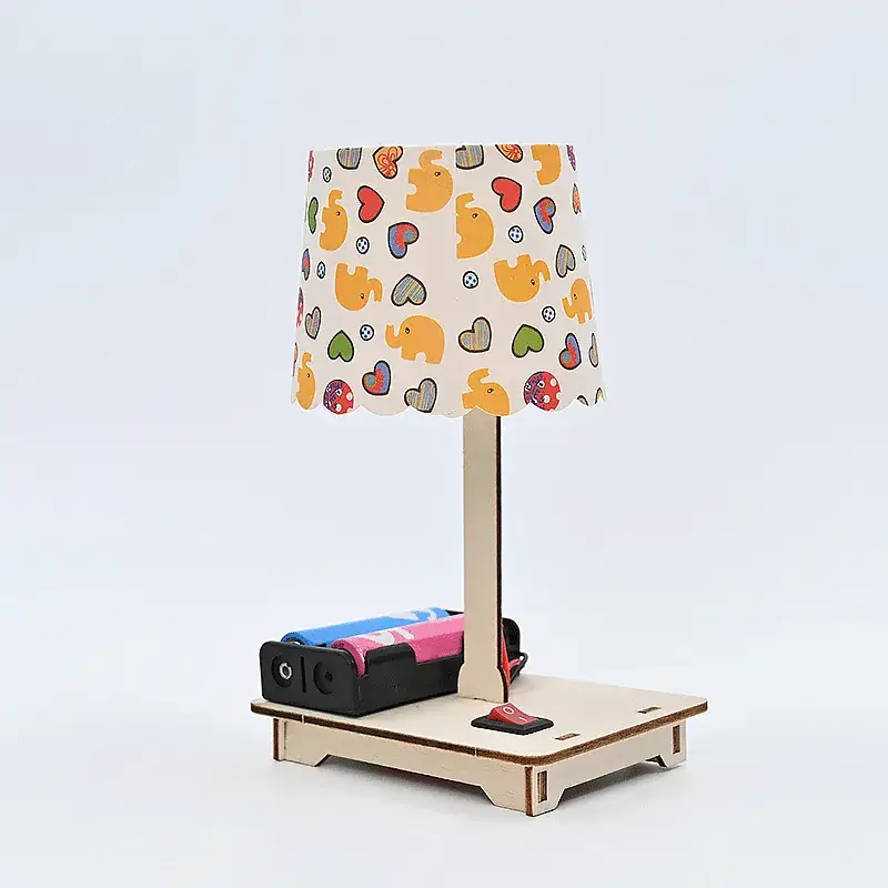 Self-made Paper Cup Mosaic Lamp for Science Experiment - Image 4