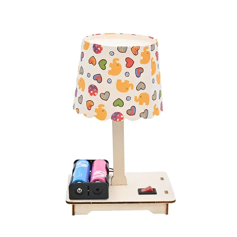 Self-made Paper Cup Mosaic Lamp for Science Experiment - Image 6