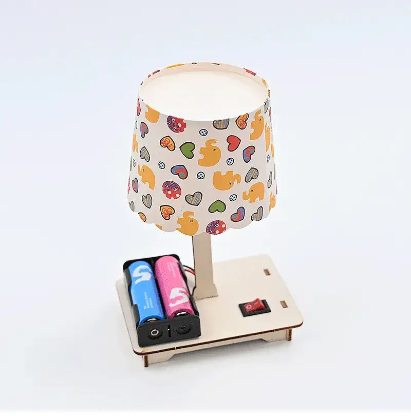 Self-made Paper Cup Mosaic Lamp for Science Experiment — feature 7