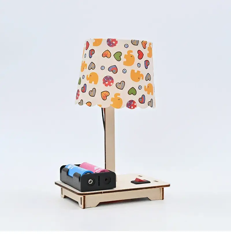 Self-made Paper Cup Mosaic Lamp for Science Experiment — feature 9