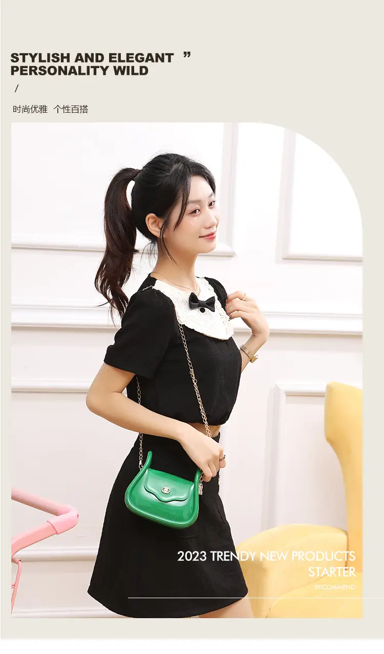 Women's Green Shoulder Bag 2023 Fashion Trend — feature 1