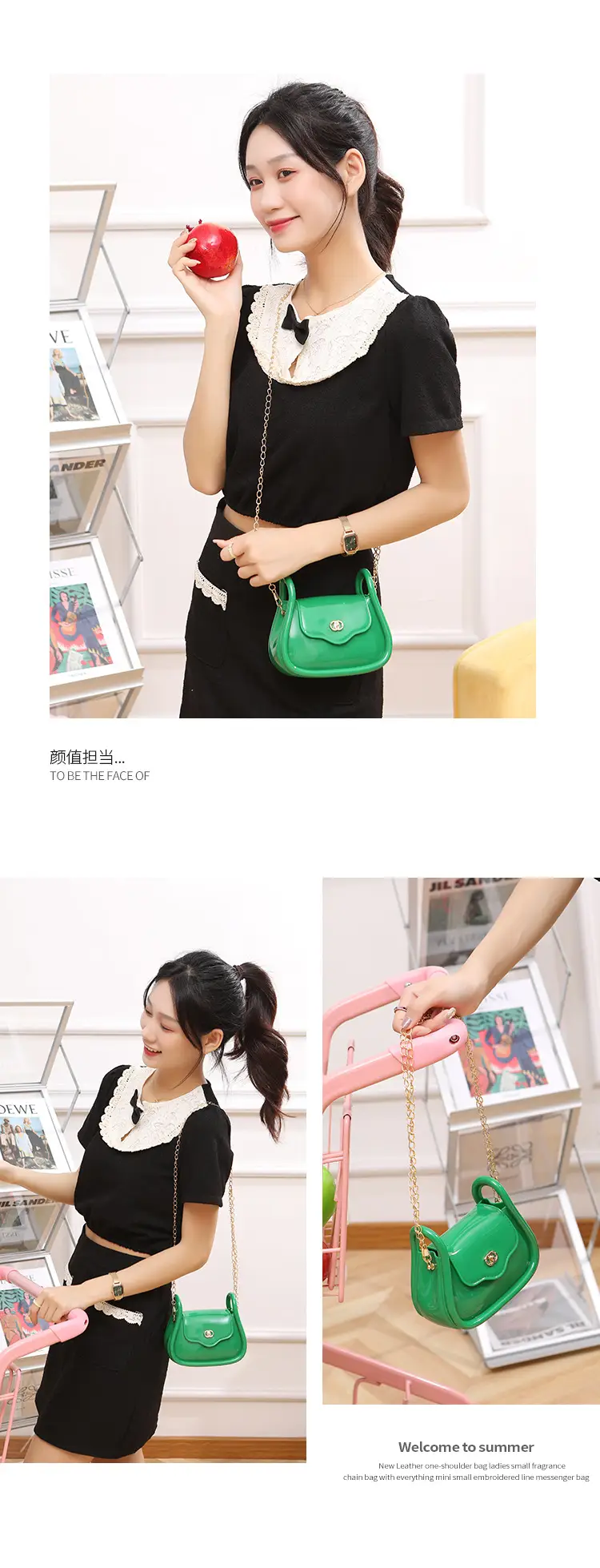 Women's Green Shoulder Bag 2023 Fashion Trend — feature 8
