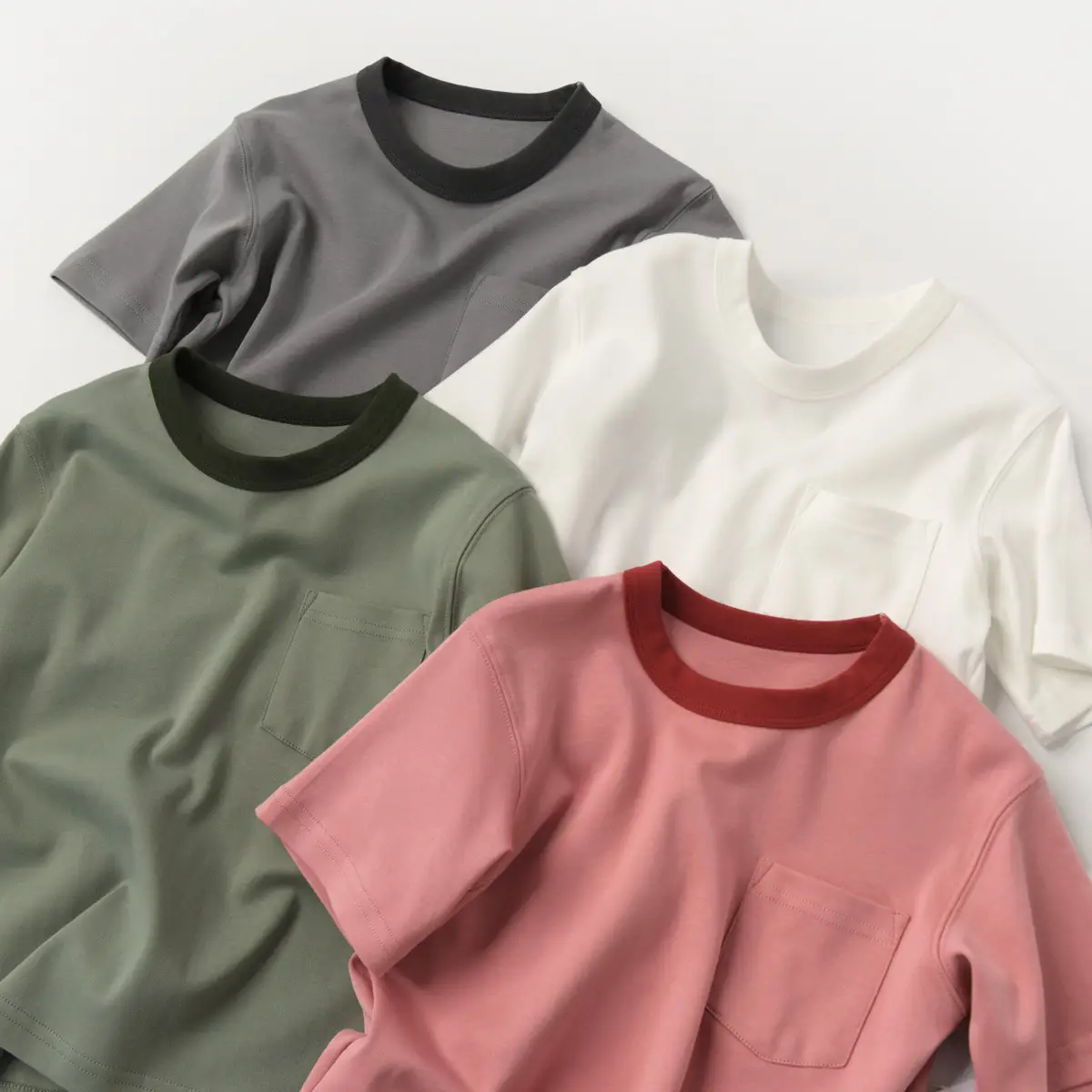 Double-sided Water Soft Cotton Kids T-Shirt Short Sleeve - Image 6