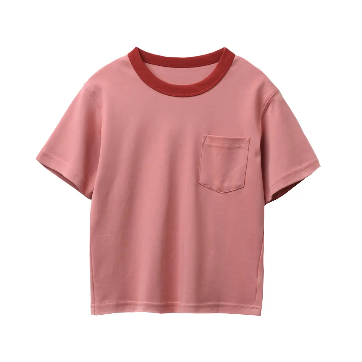 Double-sided Water Soft Cotton Kids T-Shirt Short Sleeve - Image 10
