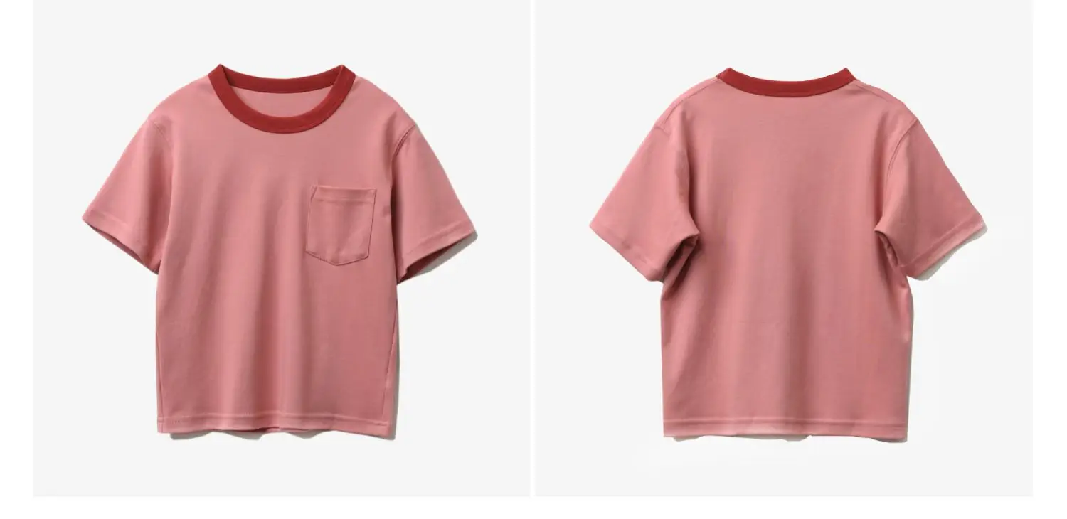 Double-sided Water Soft Cotton Kids T-Shirt Short Sleeve — feature 6