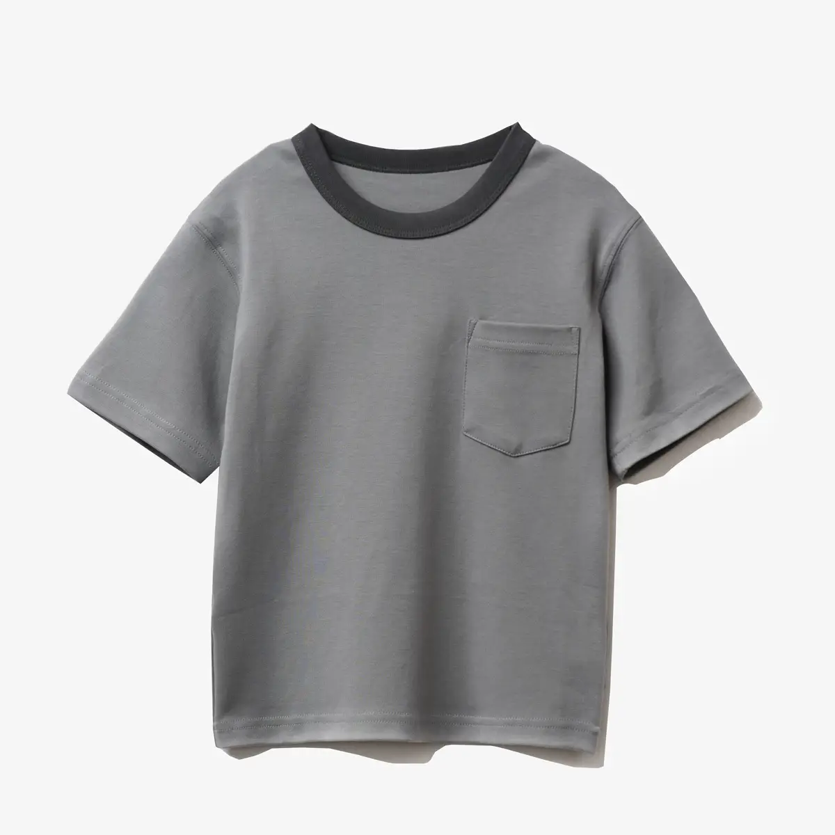 Double-sided Water Soft Cotton Kids T-Shirt Short Sleeve - Image 4
