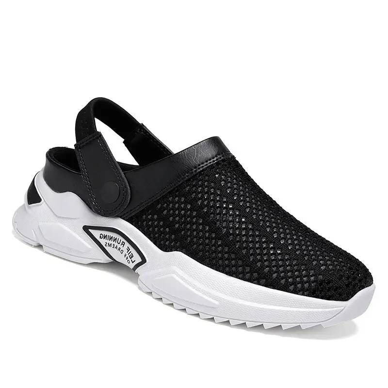 Jinjiang Dachang 2023 Summer Flip Flops Large Size Cross-border Men's Half Slippers Men's Sandals Student Cave Baotou Cool