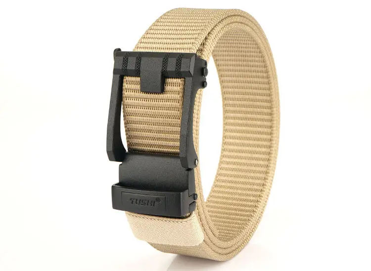 Men's Black All-Capacity Buckle Belt with Non-Porous Strap — feature 20