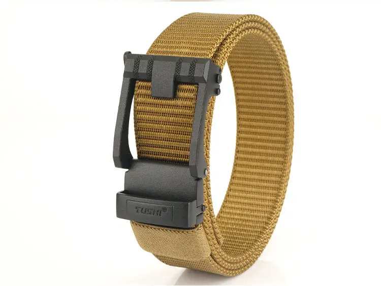 Men's Black All-Capacity Buckle Belt with Non-Porous Strap — feature 21