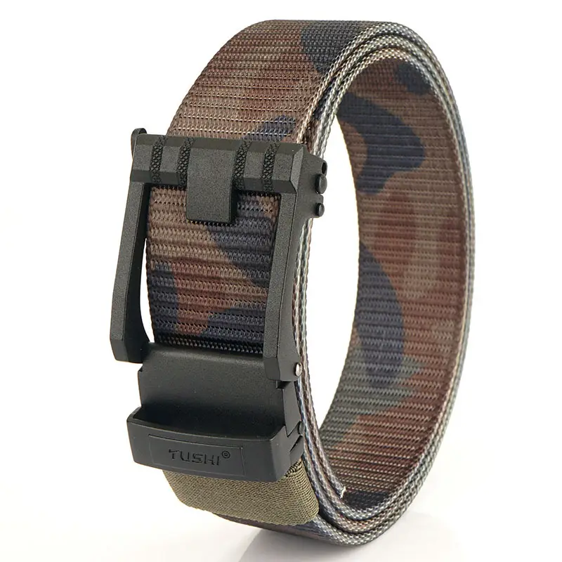 Men's Black All-Capacity Buckle Belt with Non-Porous Strap - Image 9