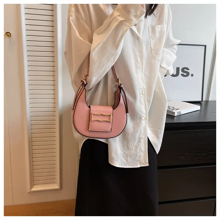 Pink Metaphysical Concepts Shoulder Bag for Women — feature 20