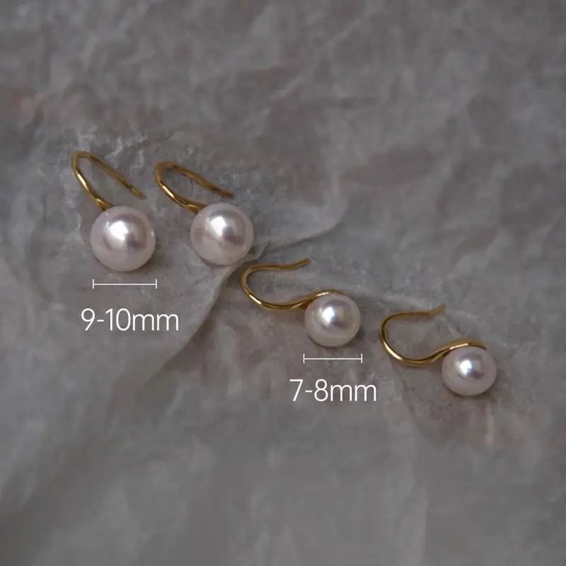 S925 Silver Pearl Earrings for Women Elegant Luxury - Image 4