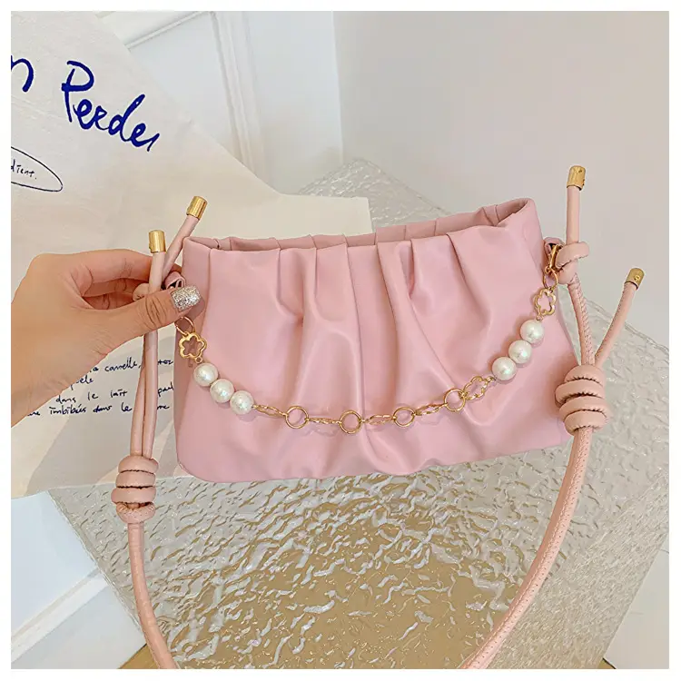 Black Pleated Shoulder Bag for Women 2023 — feature 23