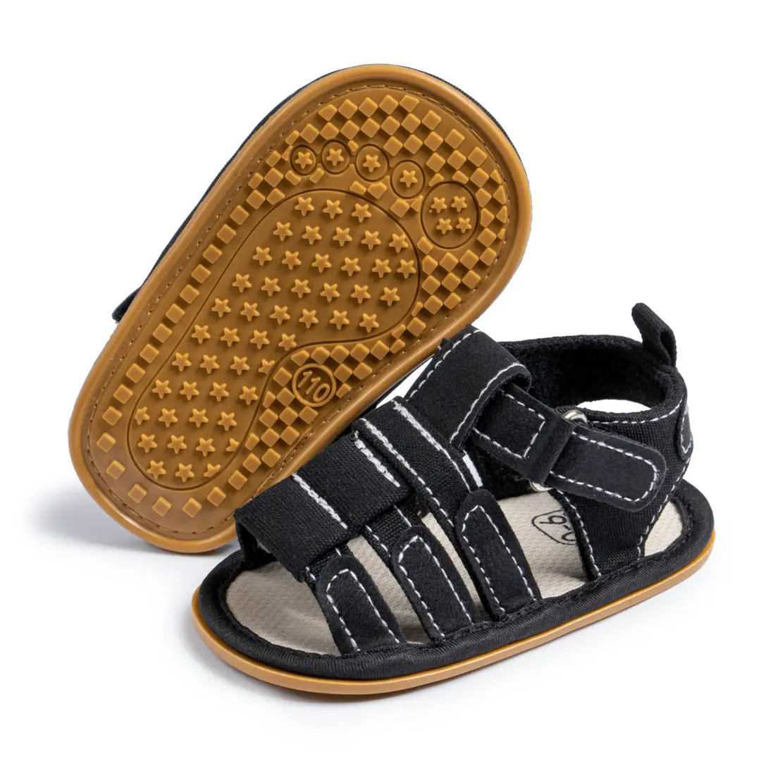 Summer 0-1 year old toddler shoes non-slip breathable baby sandals Velcro casual male baby shoes baby shoes