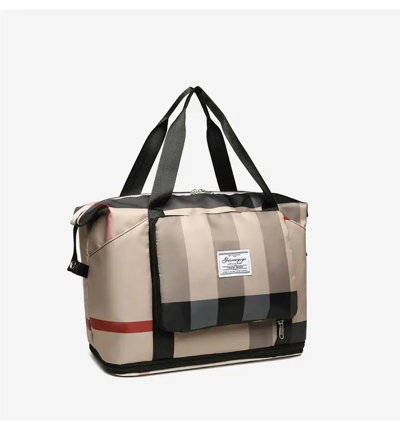 New Travel Bag Outdoor Sports Large Capacity Travel Bag Extended Fashion Fitness Bag Trendy Shoulder Bag — feature 34