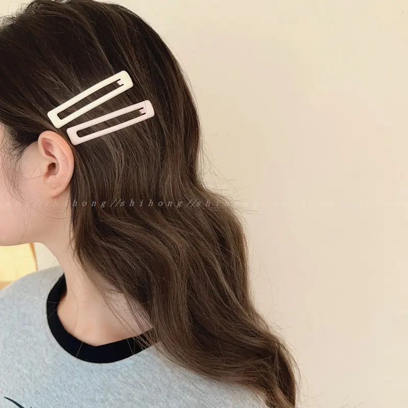 6 Pack Frosted Hair Clips for Girls & Teens - Image 7