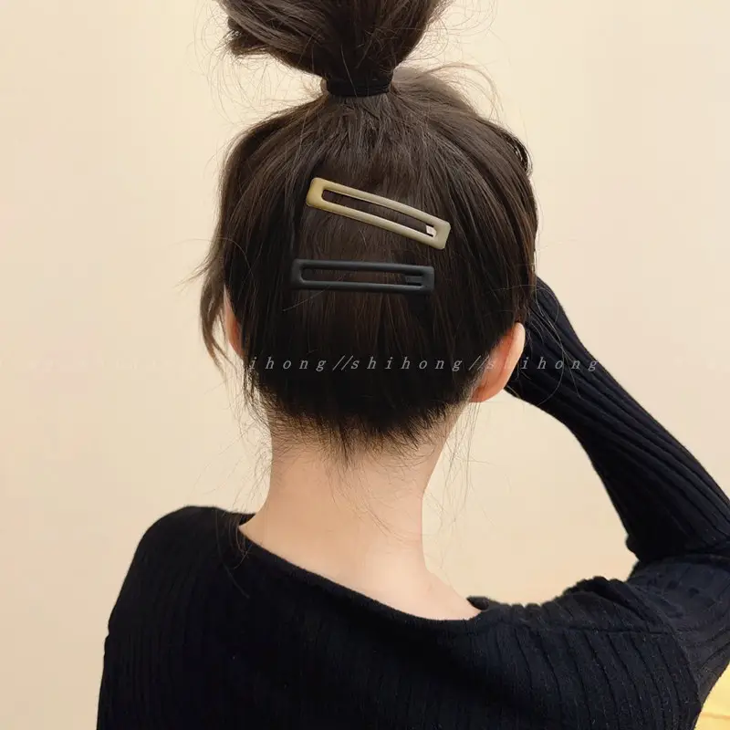 6 Pack Frosted Hair Clips for Girls & Teens - Image 9