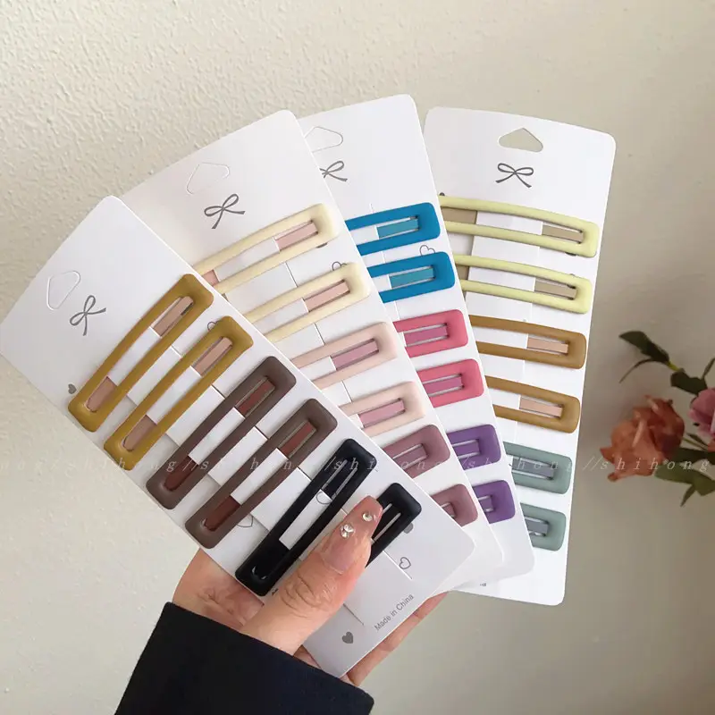 6 Pack Frosted Hair Clips for Girls & Teens — feature 10