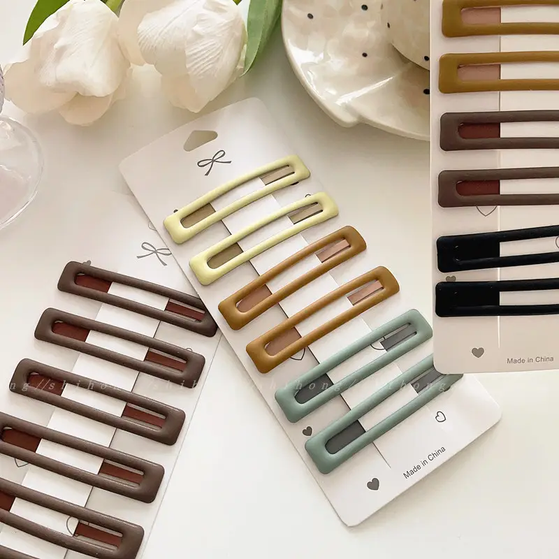 6 Pack Frosted Hair Clips for Girls & Teens — feature 13
