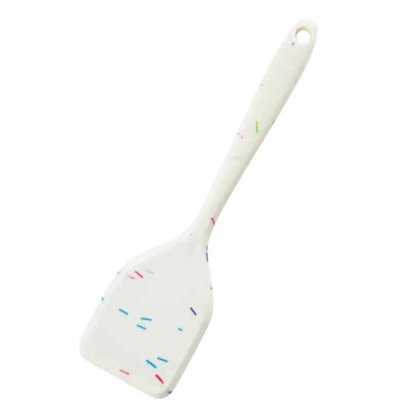 Small silicone spatula soup spoon Baking set baby food supplement tool mini spoon spatula household non-stick pan Special