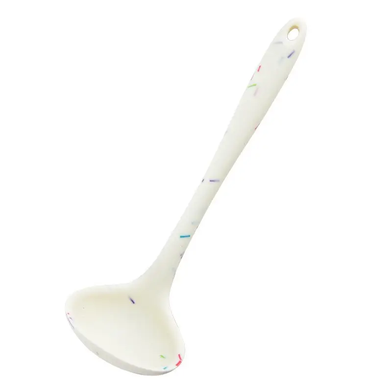 Small silicone spatula soup spoon Baking set baby food supplement tool mini spoon spatula household non-stick pan Special