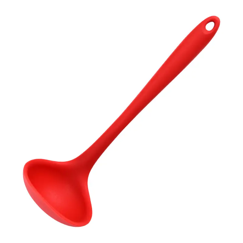 Small silicone spatula soup spoon Baking set baby food supplement tool mini spoon spatula household non-stick pan Special