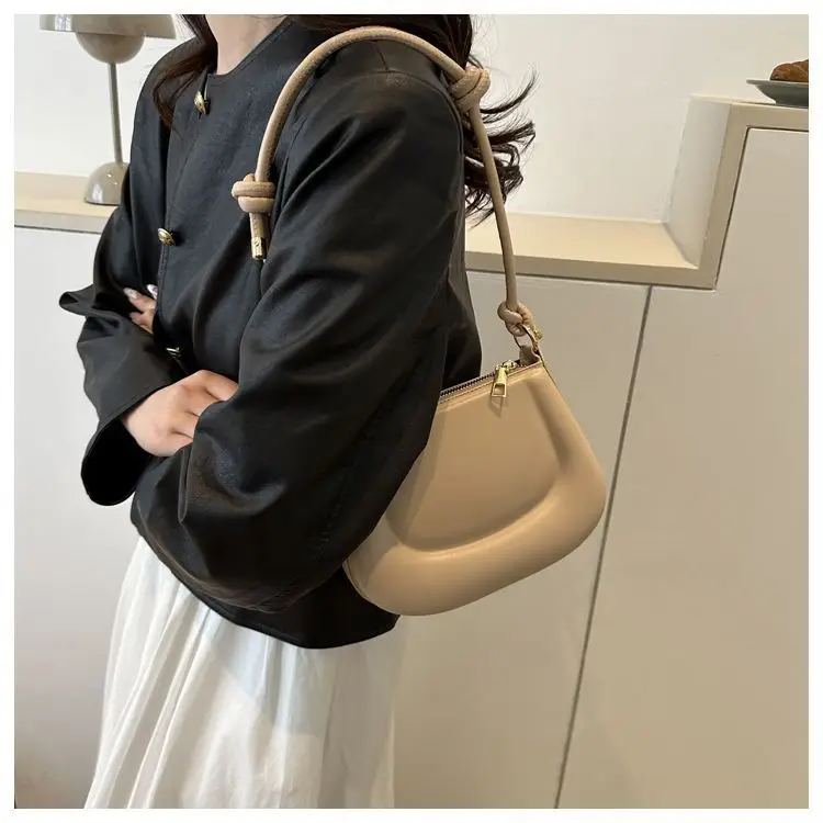 Beige High-End Women's Shoulder Crossbody Bag 2026 — feature 48