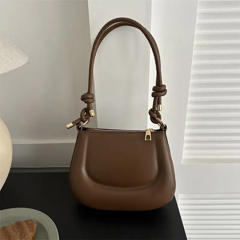Beige High-End Women's Shoulder Crossbody Bag 2026 - Image 3
