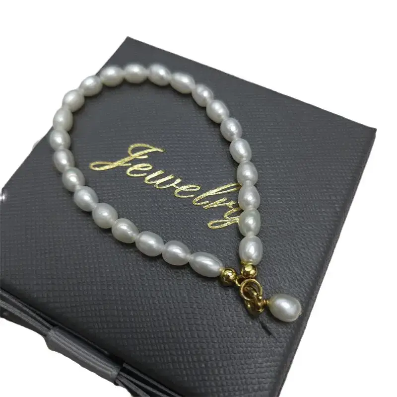 Baby Pearl Bracelet 4.5mm Freshwater Style - Image 5