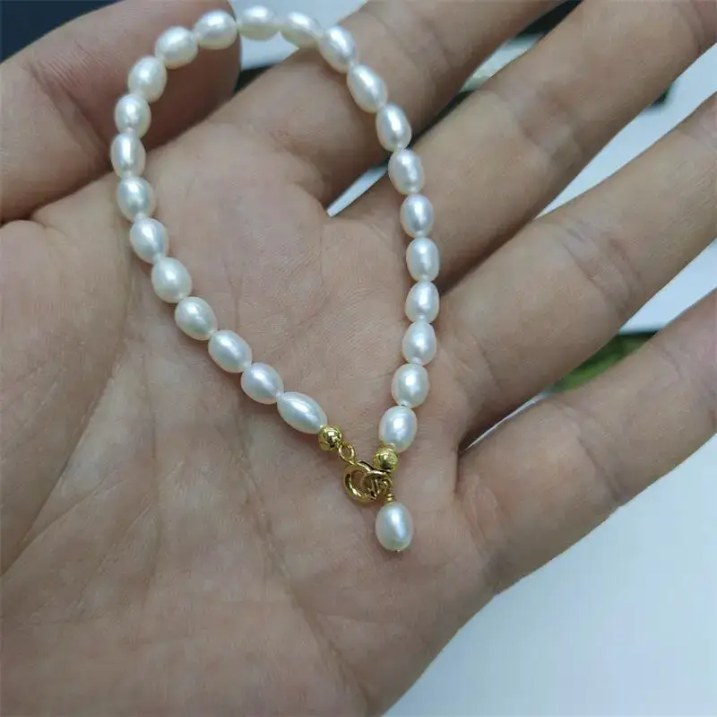 Baby Pearl Bracelet 4.5mm Freshwater Style — feature 10