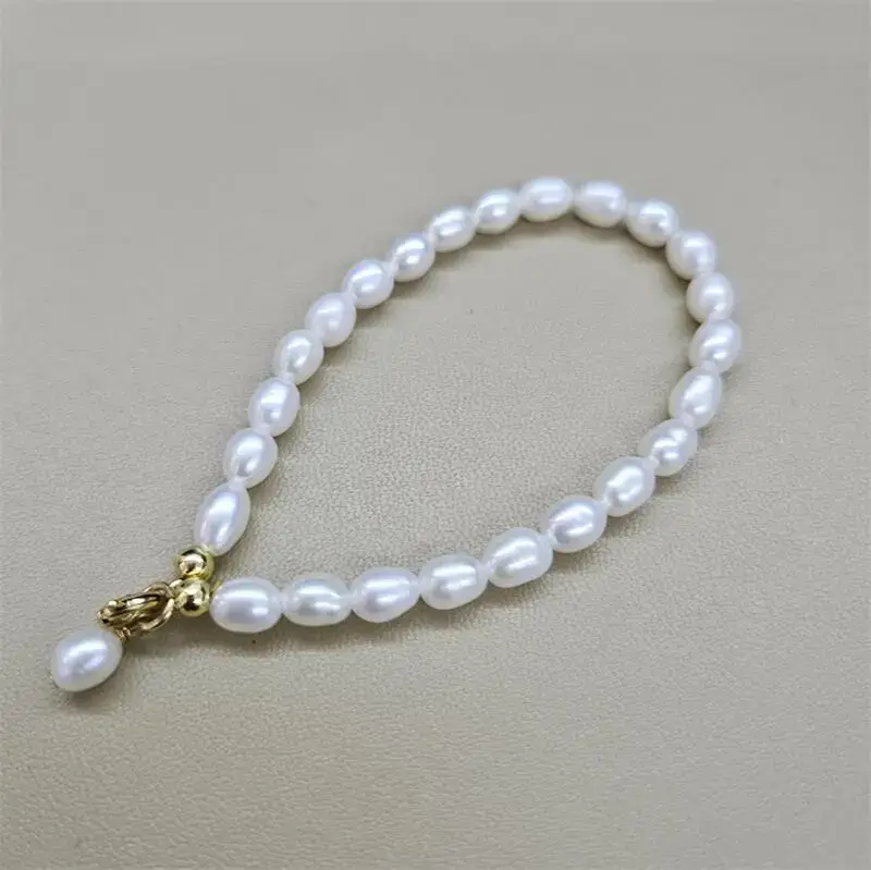 Baby Pearl Bracelet 4.5mm Freshwater Style — feature 14