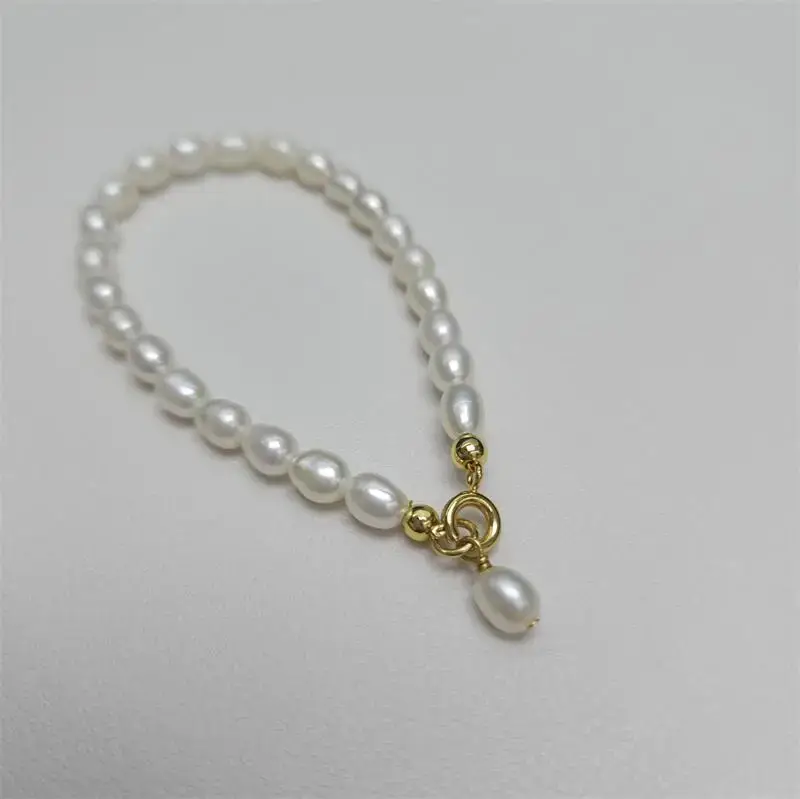 Baby Pearl Bracelet 4.5mm Freshwater Style — feature 8