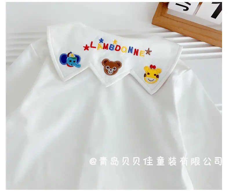 White Baby T-Shirts with Cute Embellishments — feature 24