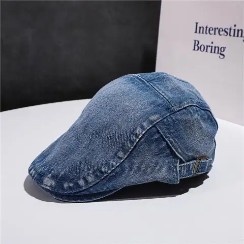 Denim Duck Cap for Men Women Casual Outdoor Wear - Image 3