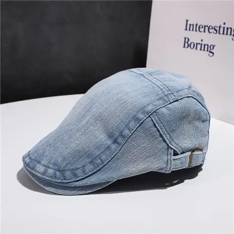 Denim Duck Cap for Men Women Casual Outdoor Wear - Image 4