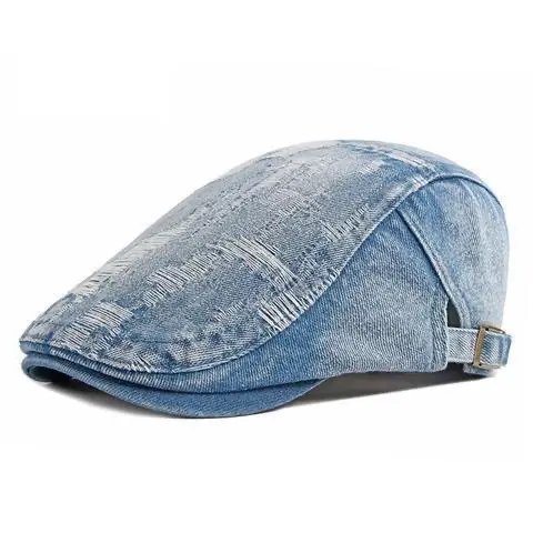 Denim Duck Cap for Men Women Casual Outdoor Wear - Image 7