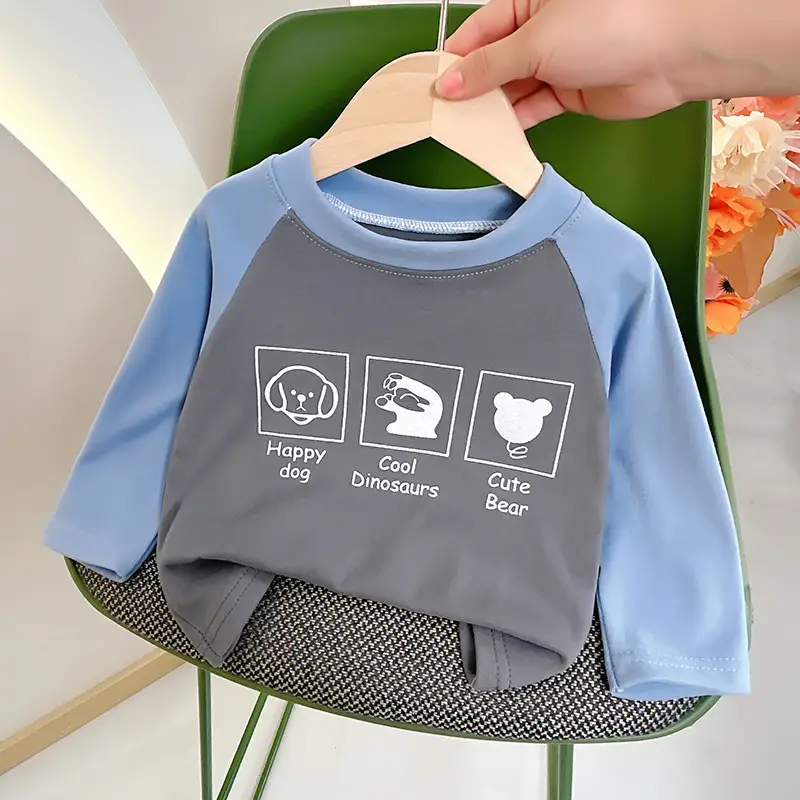 New Kids Bunny T-Shirt Pink Cream Long Sleeve - Image 8