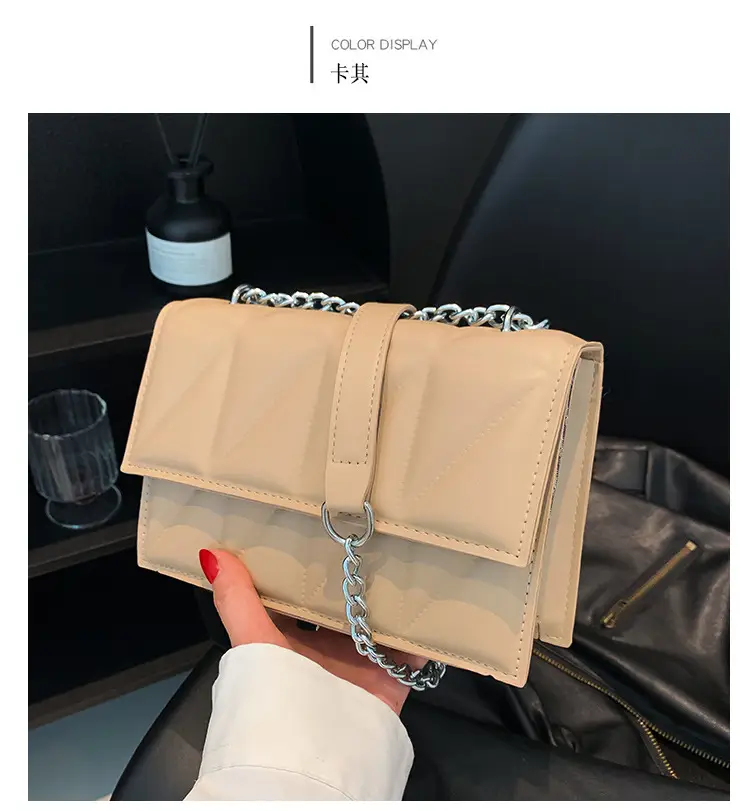 Women's Chain Shoulder Bag 2023 New Style Square Bag — feature 12