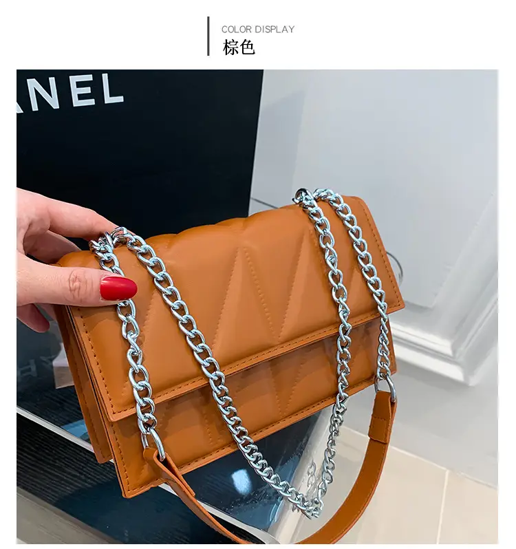 Women's Chain Shoulder Bag 2023 New Style Square Bag — feature 14