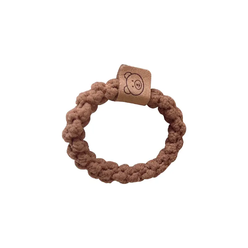Cute Bear Design Hair Rings for Women 10 Pack - Image 6