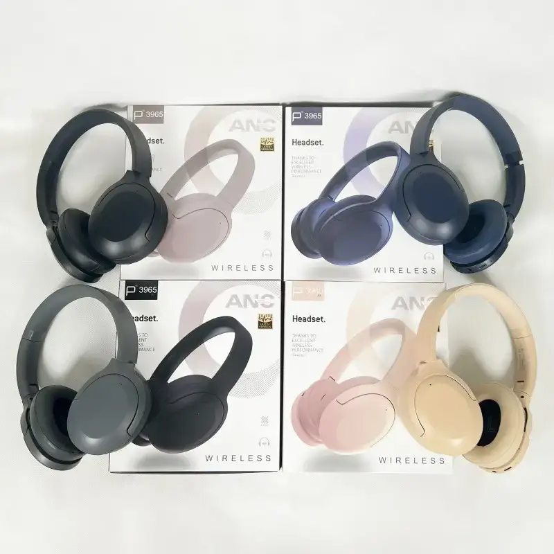 Wireless Noise-Canceling Bluetooth Headset Blue ANC — feature 24