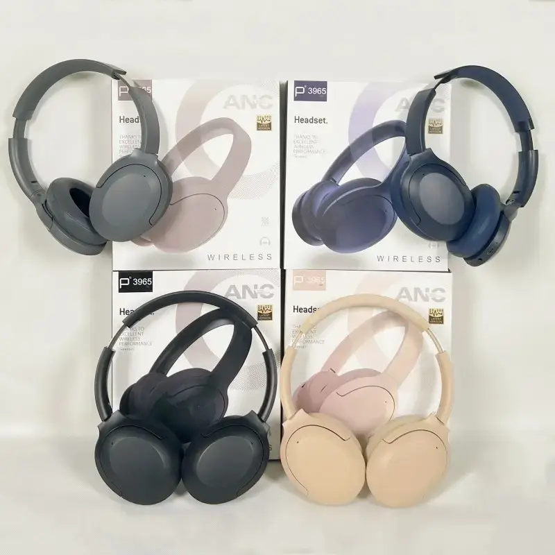 Wireless Noise-Canceling Bluetooth Headset Blue ANC — feature 25